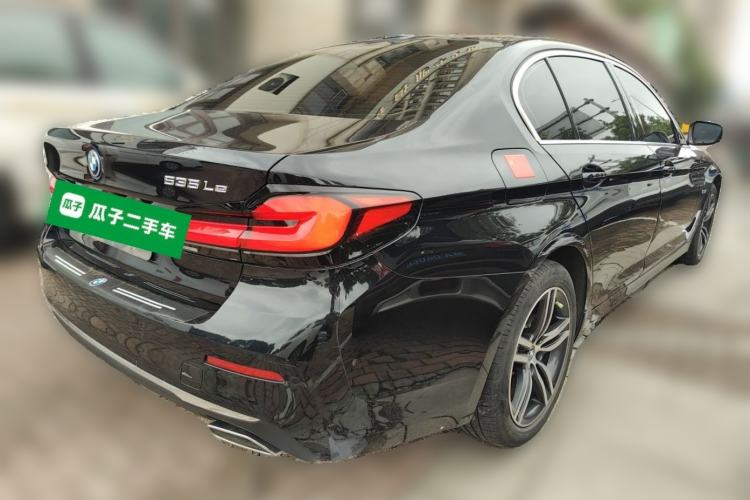 Used BMW 5 Series New Energy 2022 535Le Luxury Package Rear Right 45 Deg