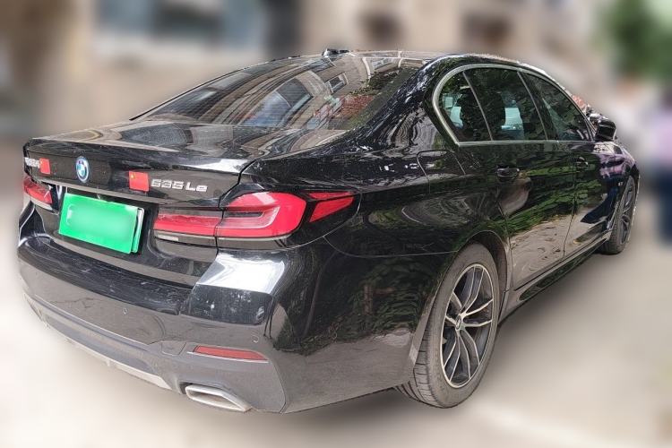 Used BMW 5 Series New Energy 2022 Second Facelift 535Le Pioneer Edition M Sport Package Rear Right 45 Deg