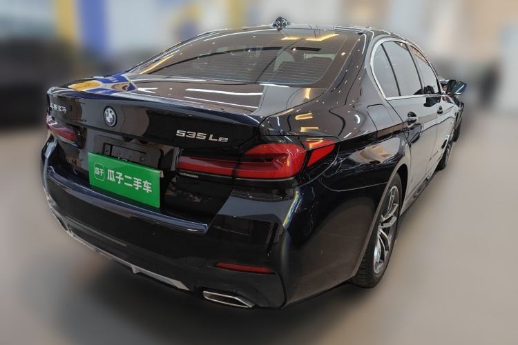 Used BMW 5 Series New Energy 2022 Second Facelift 535Le M Sport Package Rear Right 45 Deg