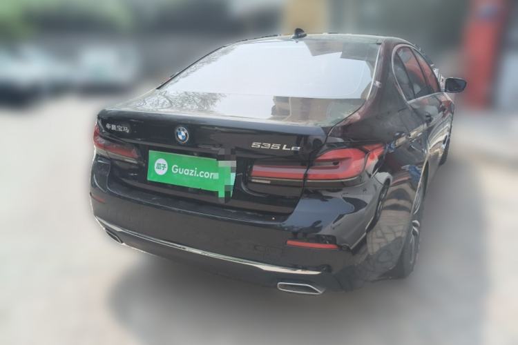 Used BMW 5 Series New Energy 2022 Updated Version 535Le Luxury Package Rear Right 45 Deg