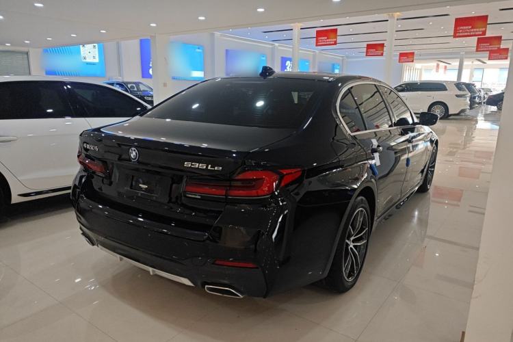 Used BMW 5 Series New Energy 2022 Restyled 535Le M Sport Package Rear Right 45 Deg