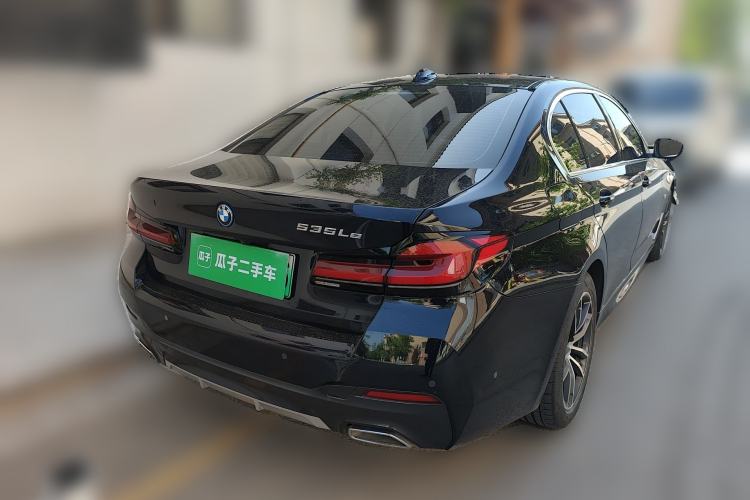 Used BMW 5 Series New Energy 2022 Second Facelift 535Le M Sport Package Rear Right 45 Deg