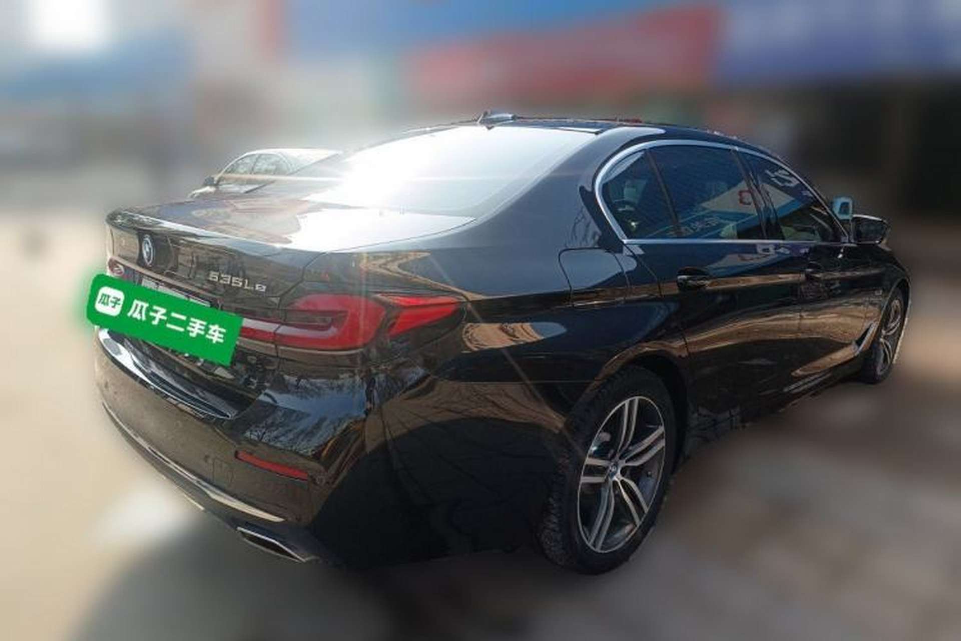 Used BMW 5 Series New Energy 2022 535Le Luxury Package Rear Right 45 Deg