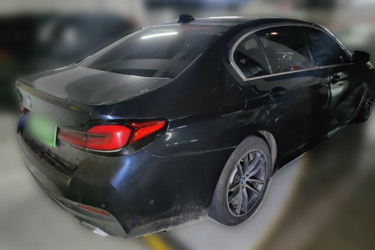 Used BMW 5 Series New Energy 2022 Second Facelift 535Le Luxury Package Rear Right 45 Deg