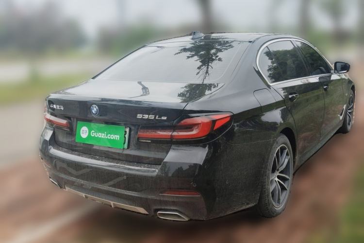 Used BMW 5 Series New Energy 2022 Second Facelift 535Le M Sport Package Rear Right 45 Deg
