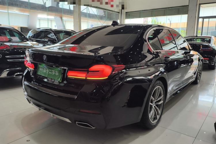 Used BMW 5 Series New Energy 2022 Second Facelift 535Le M Sport Package Rear Right 45 Deg