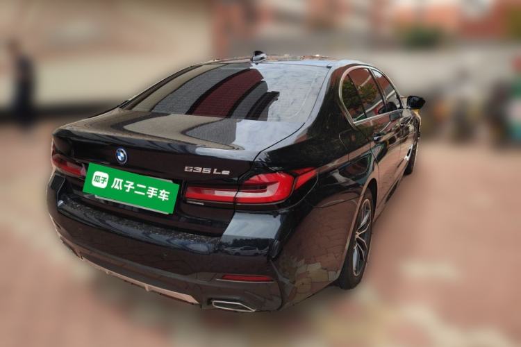 Used BMW 5 Series New Energy 2022 Second Facelift 535Le M Sport Package Rear Right 45 Deg