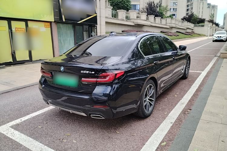 Used BMW 5 Series New Energy 2022 Second Facelift 535Le M Sport Package Rear Right 45 Deg
