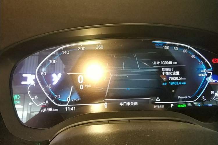 Used BMW 5 Series New Energy 2022 Second Facelift 535Le M Sport Package Instrument Cluster