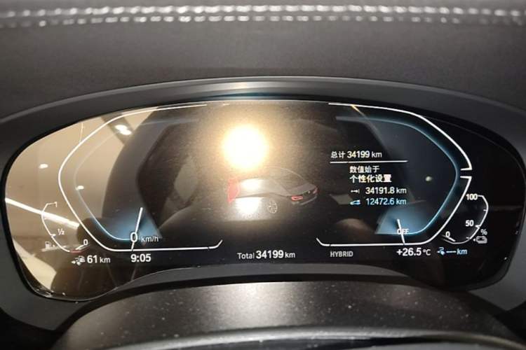 Used BMW 5 Series New Energy 2022 Second Facelift 535Le M Sport Package Instrument Cluster