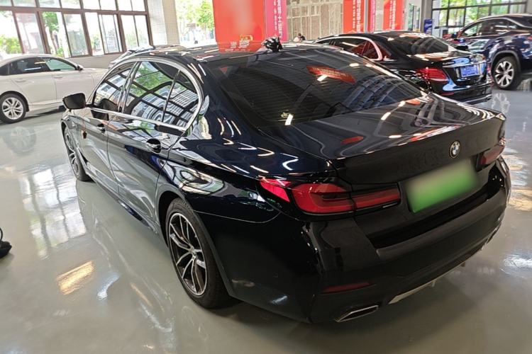 Used BMW 5 Series New Energy 2022 535Le M Sport Package Rear Left 45 Deg