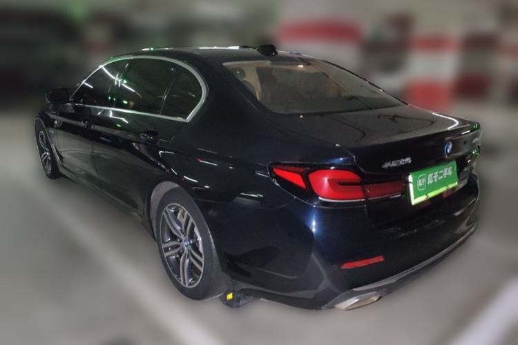 Used BMW 5 Series New Energy 2022 Second Facelift 535Le Luxury Package Rear Left 45 Deg