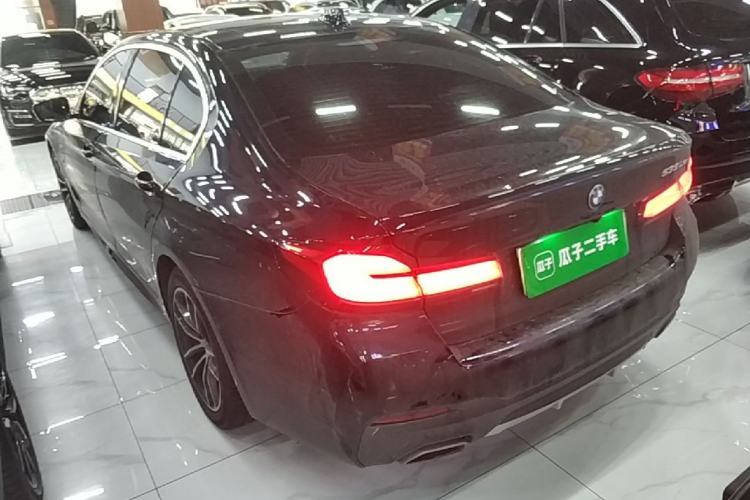 Used BMW 5 Series New Energy 2022 Second Facelift 535Le M Sport Package Rear Left 45 Deg