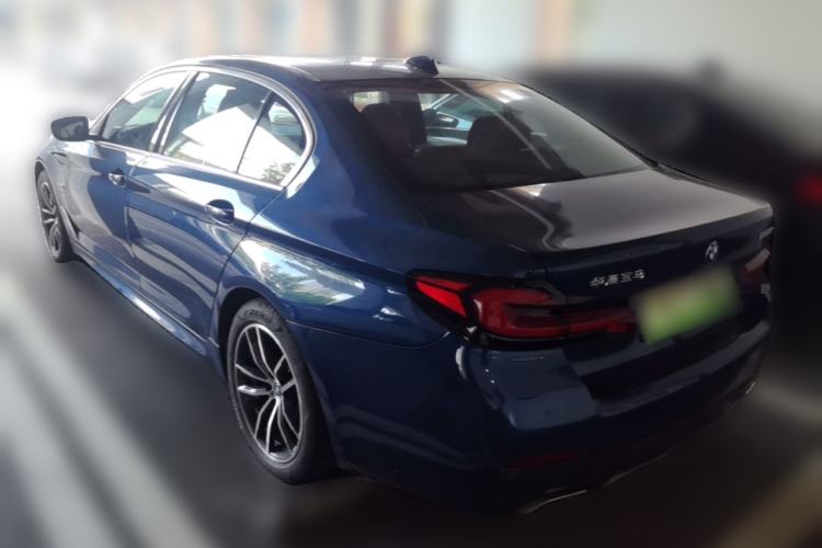 Used BMW 5 Series New Energy 2022 Restyled 535Le Pioneer Edition M Sport Package Rear Left 45 Deg