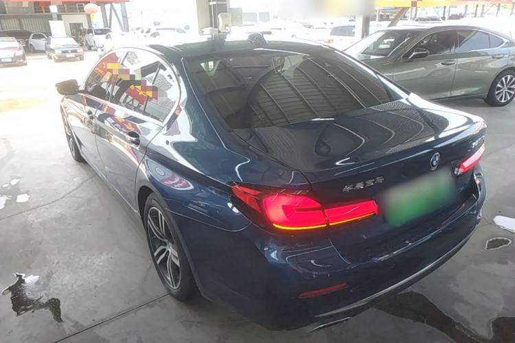 Used BMW 5 Series New Energy 2022 Updated Version 535Le Luxury Package Rear Left 45 Deg
