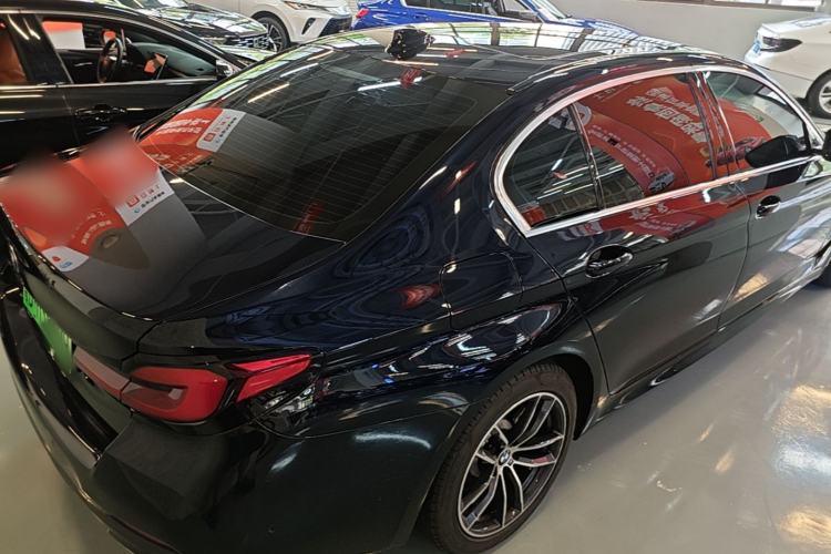 Used BMW 5 Series New Energy 2022 535Le M Sport Package Rear Right 45 Deg