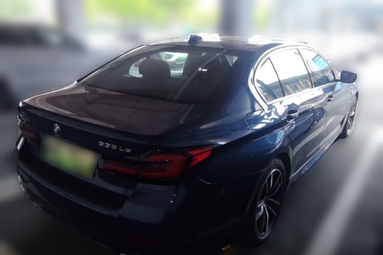 Used BMW 5 Series New Energy 2022 Restyled 535Le Pioneer Edition M Sport Package Rear Right 45 Deg