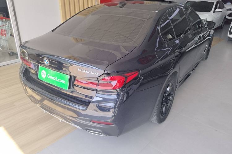 Used BMW 5 Series New Energy 2022 535Le M Sport Package Rear Right 45 Deg