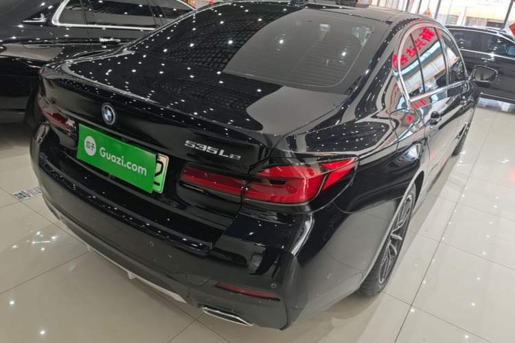 Used BMW 5 Series New Energy 2022 535Le M Sport Package Rear Right 45 Deg