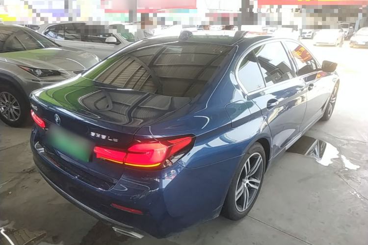 Used BMW 5 Series New Energy 2022 Updated Version 535Le Luxury Package Rear Right 45 Deg