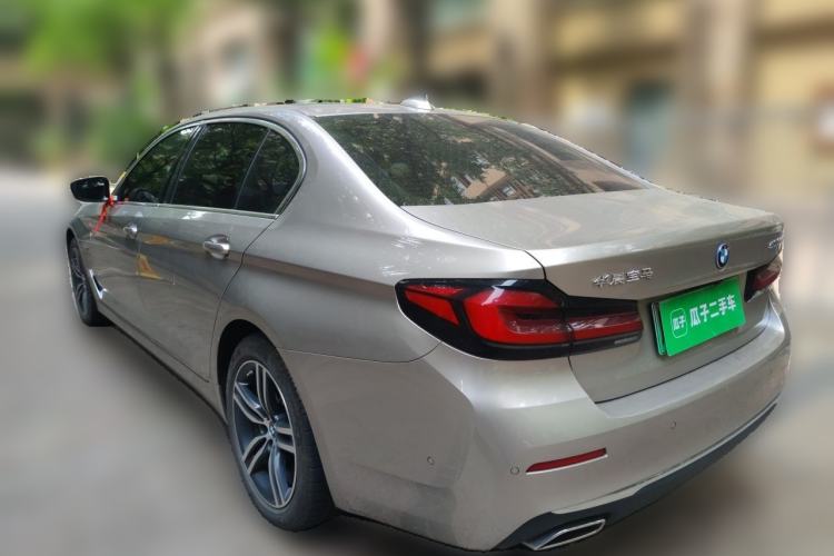Used BMW 5 Series New Energy 2022 535Le Luxury Package Rear Left 45 Deg
