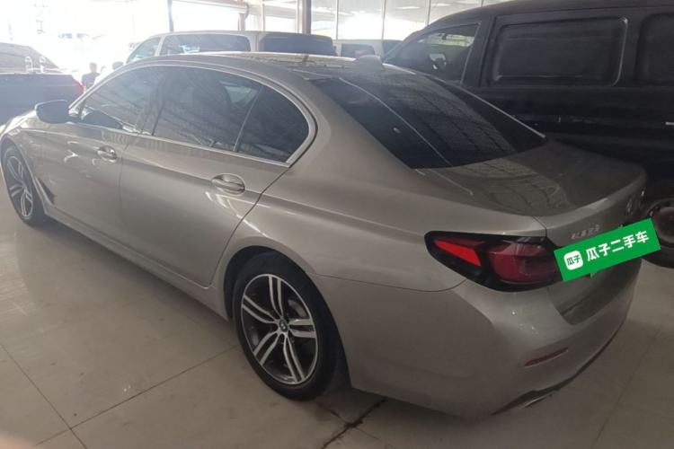 Used BMW 5 Series New Energy 2022 Second Facelift 535Le Luxury Package Rear Left 45 Deg