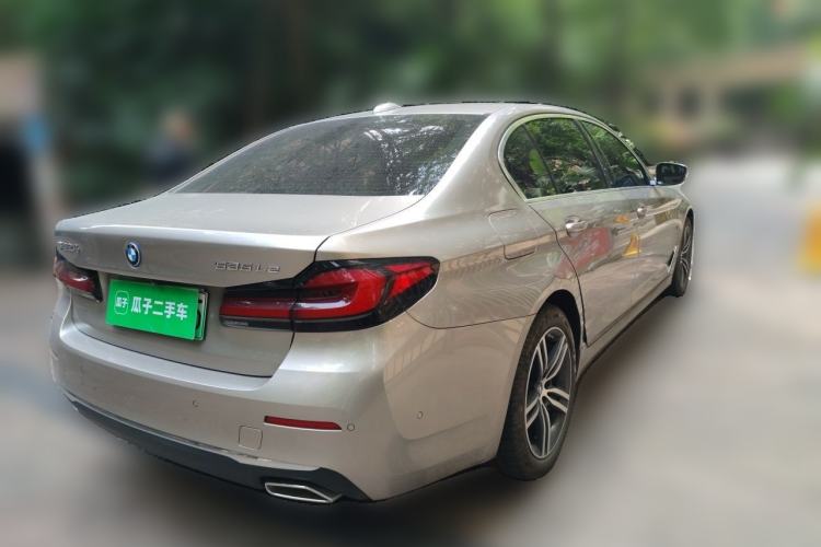 Used BMW 5 Series New Energy 2022 535Le Luxury Package Rear Right 45 Deg