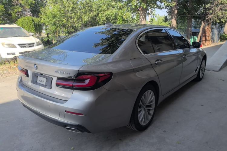 Used BMW 5 Series New Energy 2022 535Le Luxury Package Rear Right 45 Deg