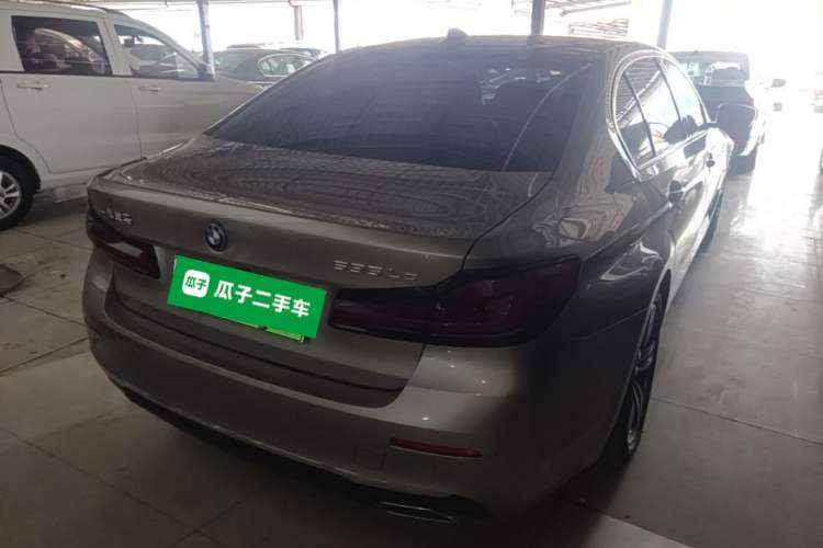 Used BMW 5 Series New Energy 2022 Second Facelift 535Le Luxury Package Rear Right 45 Deg