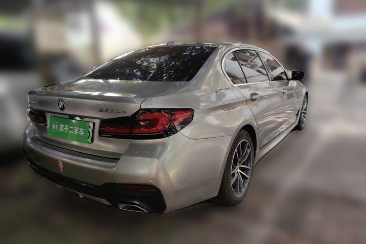 Used BMW 5 Series New Energy 2022 535Le M Sport Package Rear Right 45 Deg