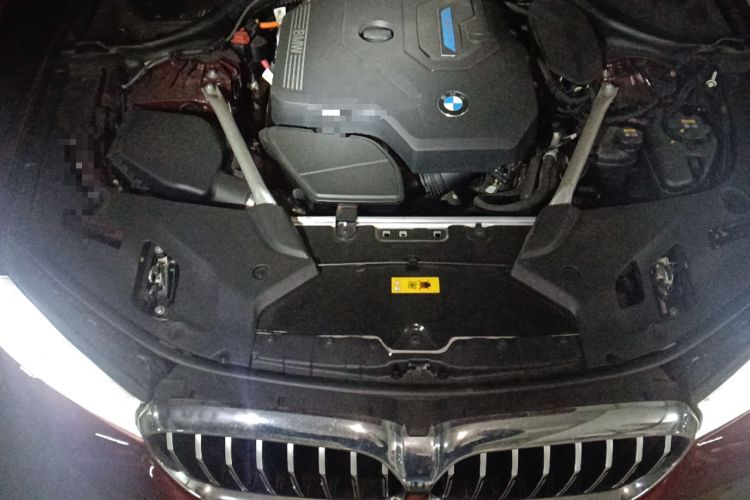 Used BMW 5 Series New Energy 2022 Second Facelift 535Le M Sport Package Engine Bay