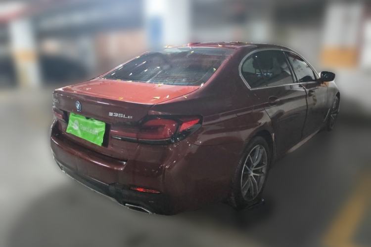 Used BMW 5 Series New Energy 2022 Second Facelift 535Le M Sport Package Rear Right 45 Deg