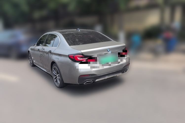 Used BMW 5 Series New Energy 2022 Second Facelift 535Le M Sport Package Rear Left 45 Deg