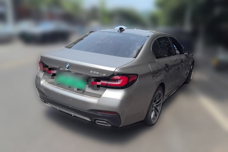 Used BMW 5 Series New Energy 2022 Second Facelift 535Le M Sport Package Rear Right 45 Deg