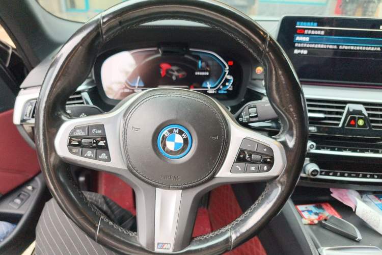 Used BMW 5 Series New Energy 2022 Second Facelift 535Le Pioneer Edition M Sport Package Steering Wheel