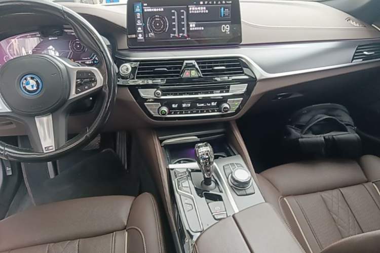 Used BMW 5 Series New Energy 2022 Second Facelift 535Le Pioneer Edition M Sport Package Audio And AC Panel