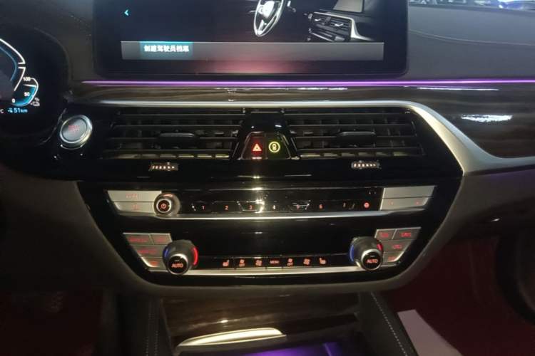 Used BMW 5 Series New Energy 2022 Restyled 535Le M Sport Package Audio And AC Panel