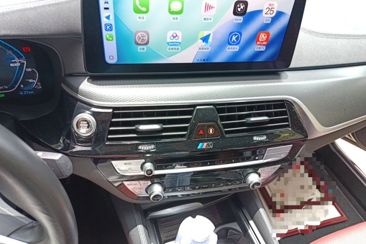 Used BMW 5 Series New Energy 2022 535Le Pioneer Edition M Sport Package Audio And AC Panel