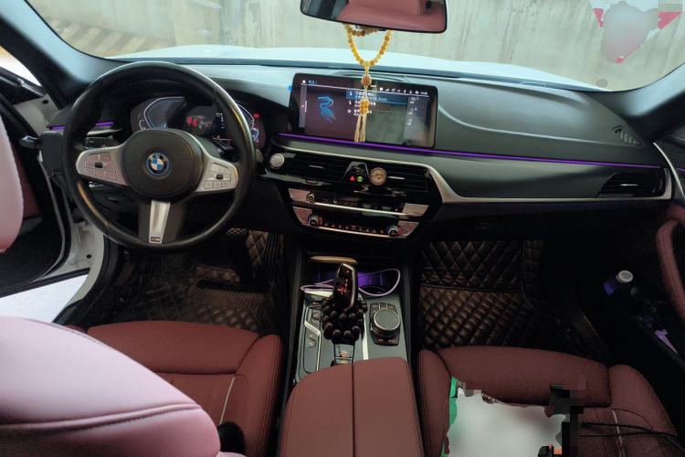 Used BMW 5 Series New Energy 2022 Second Facelift 535Le Pioneer Edition M Sport Package Center Console