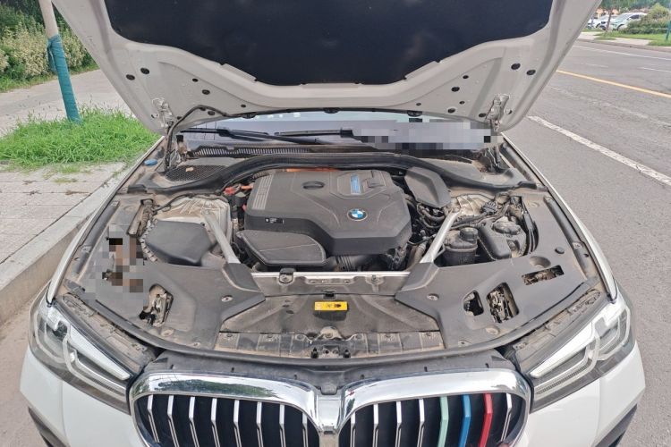 Used BMW 5 Series New Energy 2022 Restyled 535Le Pioneer Edition M Sport Package Engine Bay