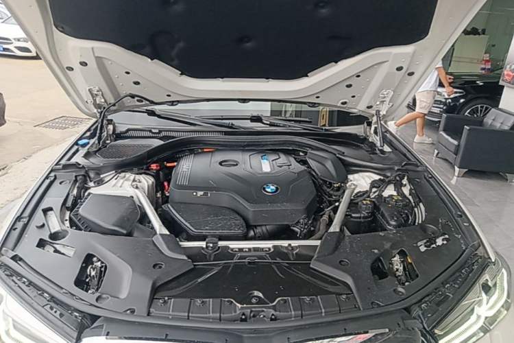 Used BMW 5 Series New Energy 2022 Second Facelift 535Le Pioneer Edition M Sport Package Engine Bay