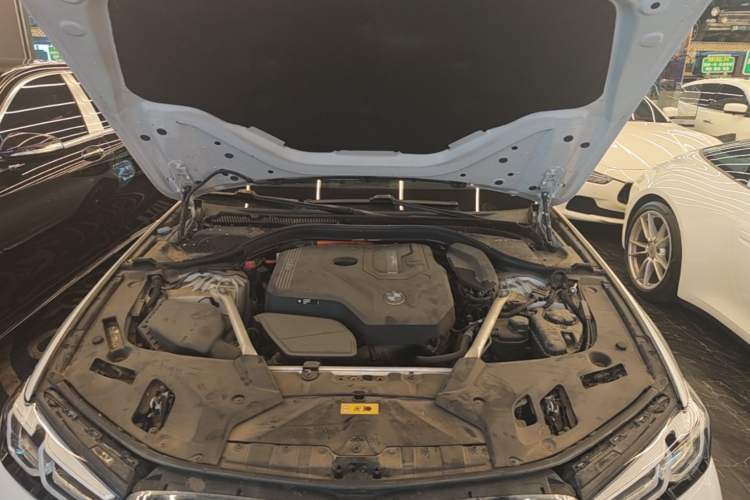 Used BMW 5 Series New Energy 2022 Second Facelift 535Le M Sport Package Engine Bay