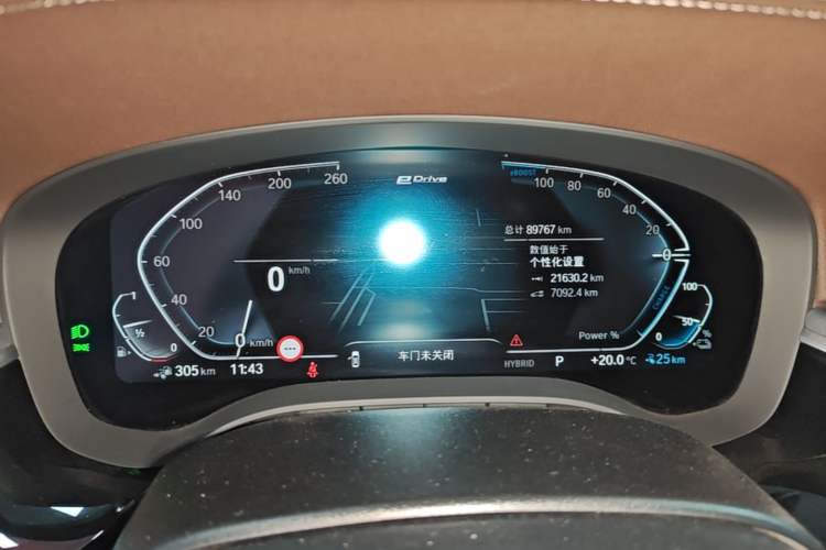 Used BMW 5 Series New Energy 2022 Restyled 535Le M Sport Package Instrument Cluster