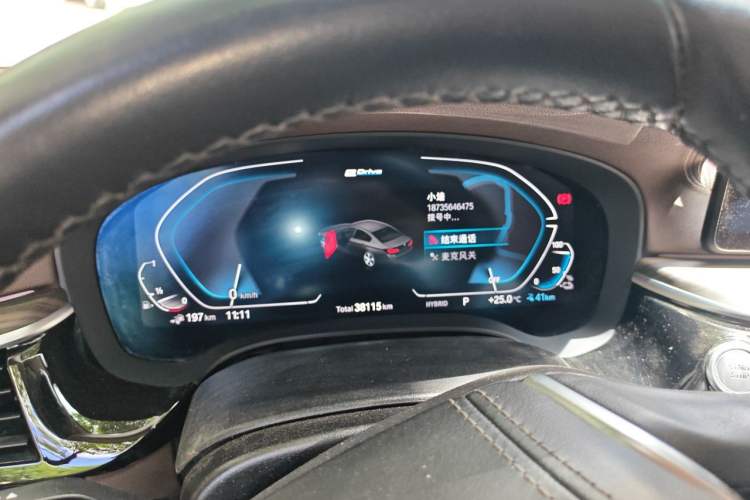 Used BMW 5 Series New Energy 2022 Restyled 535Le M Sport Package Instrument Cluster