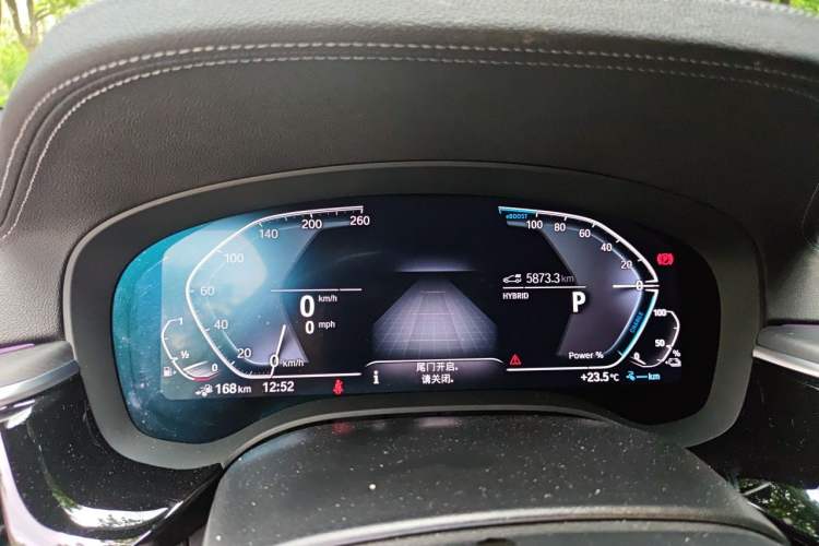 Used BMW 5 Series New Energy 2022 Second Facelift 535Le Luxury Package Instrument Cluster