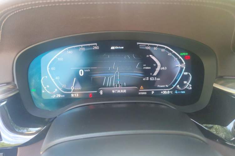 Used BMW 5 Series New Energy 2022 Updated Version 535Le Luxury Package Instrument Cluster
