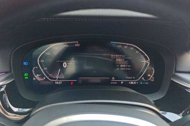 Used BMW 5 Series New Energy 2022 Restyled 535Le M Sport Package Instrument Cluster