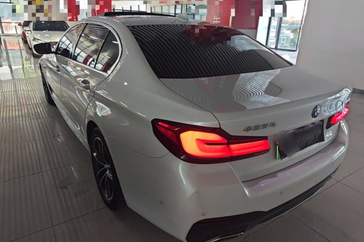 Used BMW 5 Series New Energy 2022 Second Facelift 535Le M Sport Package Rear Left 45 Deg