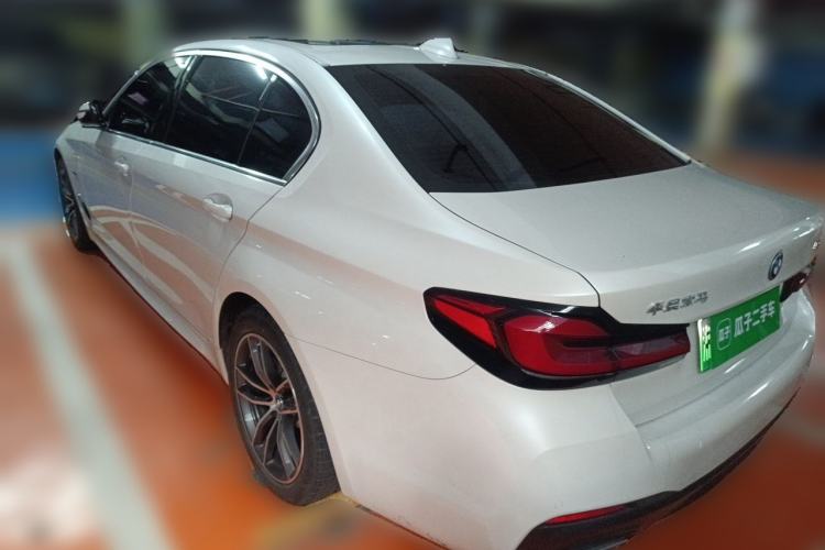 Used BMW 5 Series New Energy 2022 Restyled 535Le Pioneer Edition M Sport Package Rear Left 45 Deg