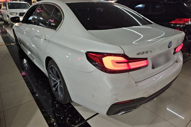 Used BMW 5 Series New Energy 2022 535Le M Sport Package Rear Left 45 Deg